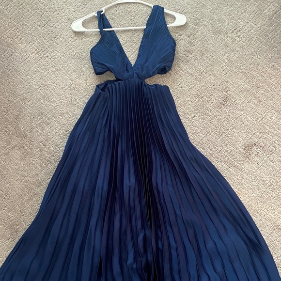 Abercrombie & Fitch Deep Blue Dress - Picture 2 of 5